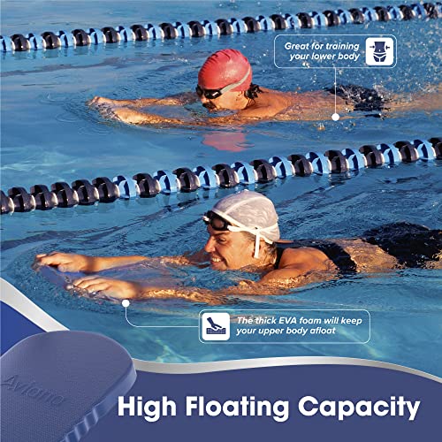 Kickboard Adult & Youth Swim Buoy Aid Leg Kick Exercise Training Float For Swimming Pool Or Open Water Foam Equipment | High Buoyancy | Non-Slip | Eva Material & Bpa Free (Blue) #TOP5