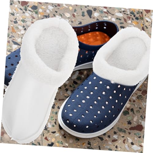 Plantillas de felpa térmicas suaves para pantuflas KESYOO miniatura 6