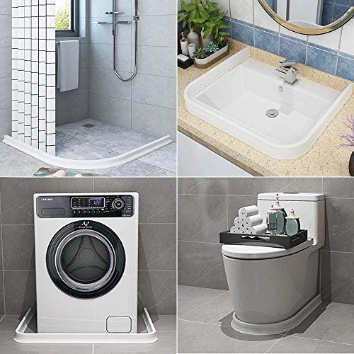 Joint d'étanchéité pour porte de douche blanc idéal pour grande pièce humide 250cm - 6