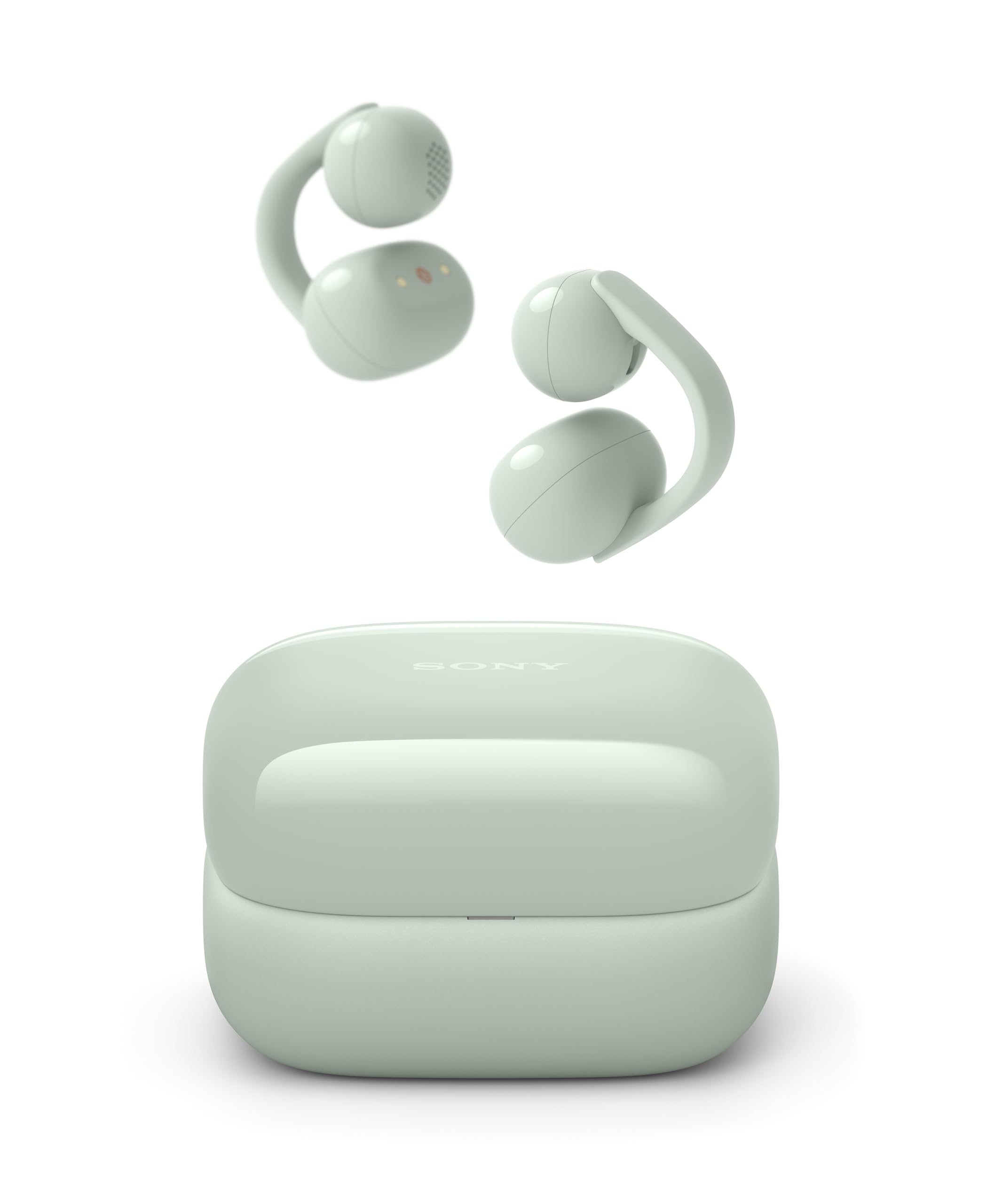 Sony LinkBuds Clip Open-Ear Truly Wireless Earbuds, Comfortable & Secure Fit, Lightweight Clip-On Design, Touch Controls, Ambient Sound Awareness,