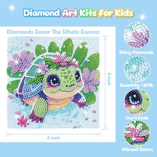 Nanzhoo D59 4 Pack Cartoon Diamond Art Kits thumb #1