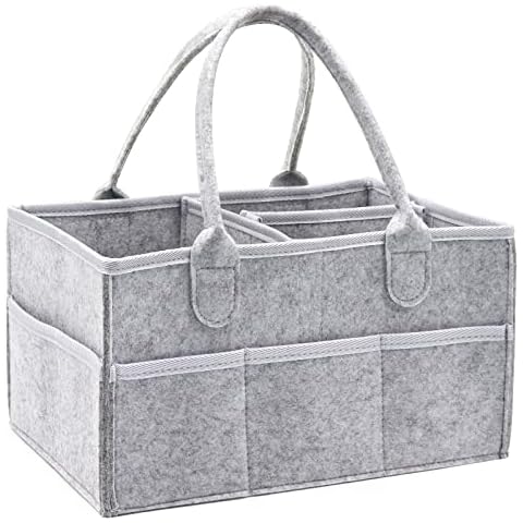 Yueshop Upgrade Felt Nappy Caddy Organiser Cover