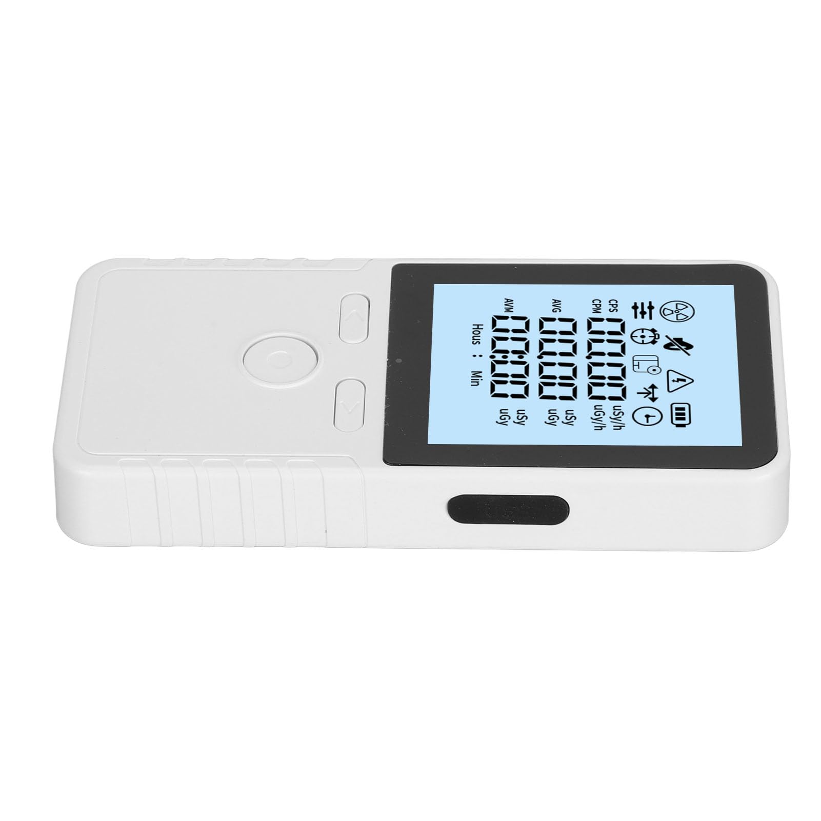 Tester de Radiación de Contador de Geiger, Portaplecounter, Detector de Radiación Mide Beta X y Rayos de la Batería Alimentado para la Prueba de Nivel de Radiación, Contadores de