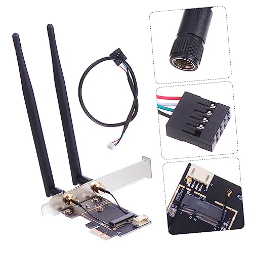 Tarjetas WiFi Pcie para computadora DOITOOL adaptador inalámbrico Ngff de red 2