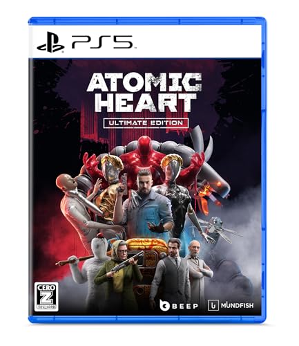 Atomic Heart: Ultimate Edition -PS5 �y���T�z�X�g�[���[DLC4��A����DLC�A�X�e�b�J�[�V�[�g�A���o�[�V�u���J�o�[ ���� & �y�������T�z�|�X�g�J�[�h�Z�b�g ����
