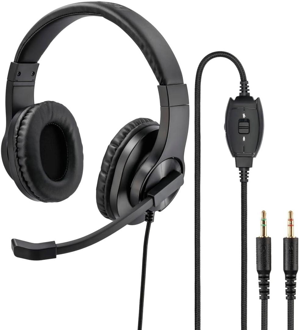 139925 HS-P300 Stereo PC Office Headset, Black
