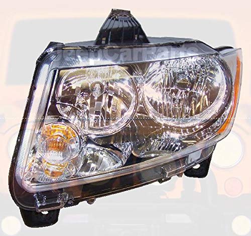 Faro Headlight 55079379AE para recuperar la visibilidad de su WK Grand Cherokee