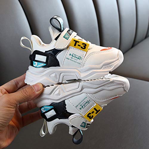 Sapatos esportivos leves neutros moda infantil sapatos casuais para bebês ao ar livre sapatos de tên