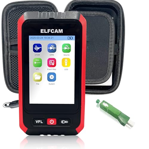Mini OTDR monomode 1310nm 1550nm testeur fibre optique FTTH Elfcam