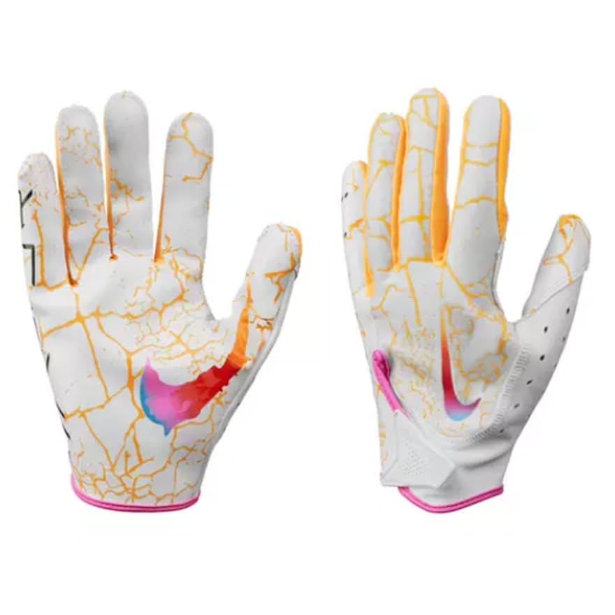 Nike Youth Vapor Jet 7.0 Football Gloves (Equinox, Small)