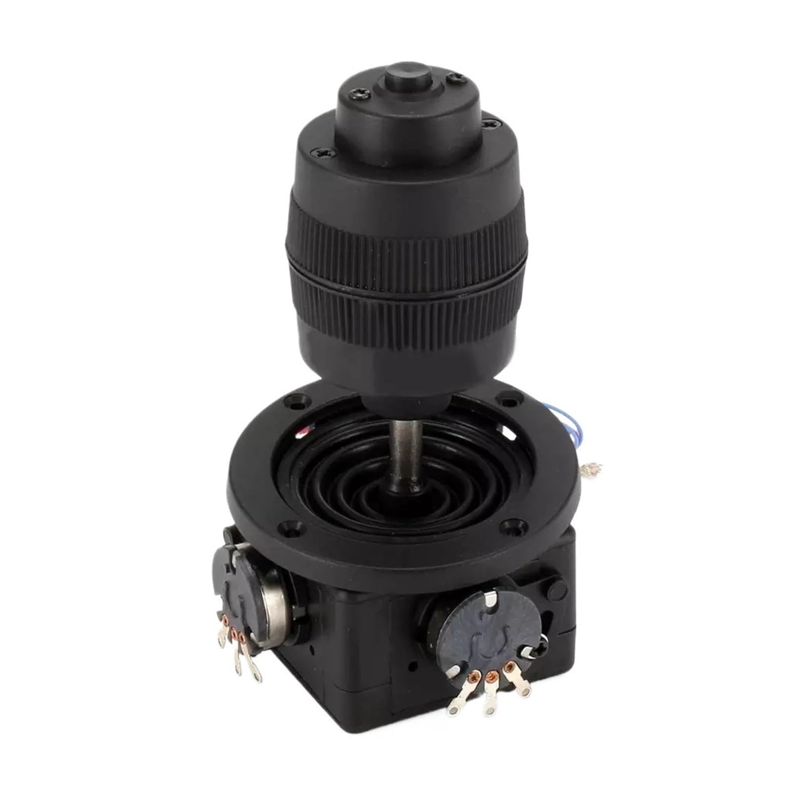 Interrupteur JH-D400X-R2 à bouton-poussoir rotatif 3 axes 10K pour commande industrielle
