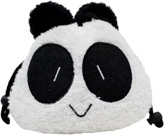 PHOTO4LESS Panda Pattern Bag for Camera- Black/White