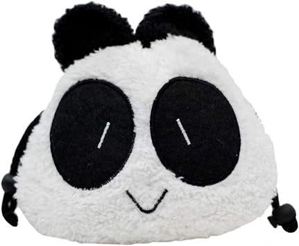 PHOTO4LESS Panda Pattern Bag for Camera- Black/White