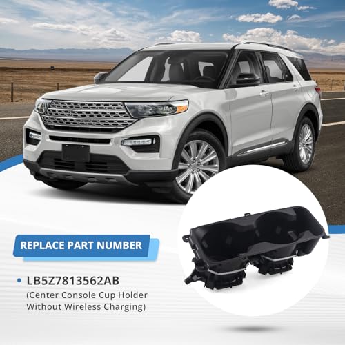 Portavasos para consola central Ford Explorer 20-25 miniatura 3