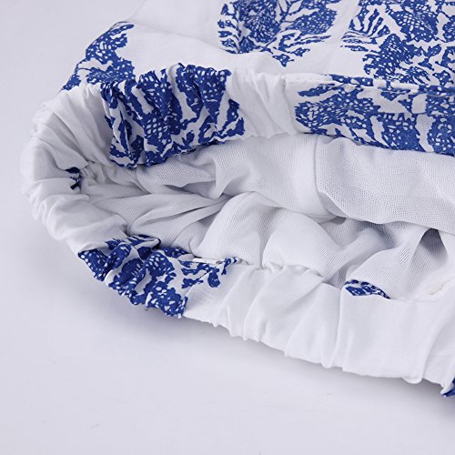 Conjunto de calça comprida feminina de verão com top de tubo com calça larga e aberta (Ásia P)