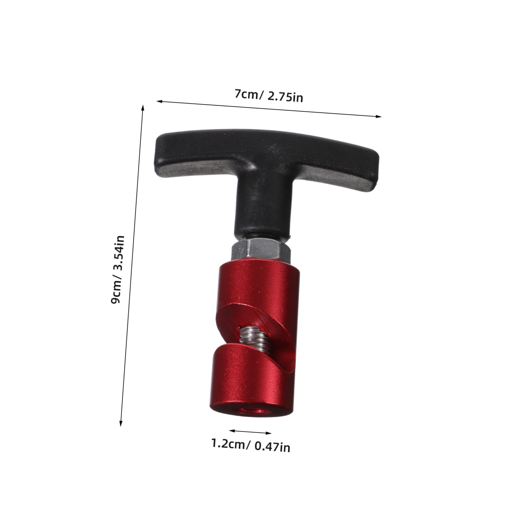 SOESFOUFU Spark Plug Gap Gauge Tool Durable Aluminum Alloy Automotive Mechanic Tool for Precise Measurements Compact and Portable Design for Easy Storage and Transport
