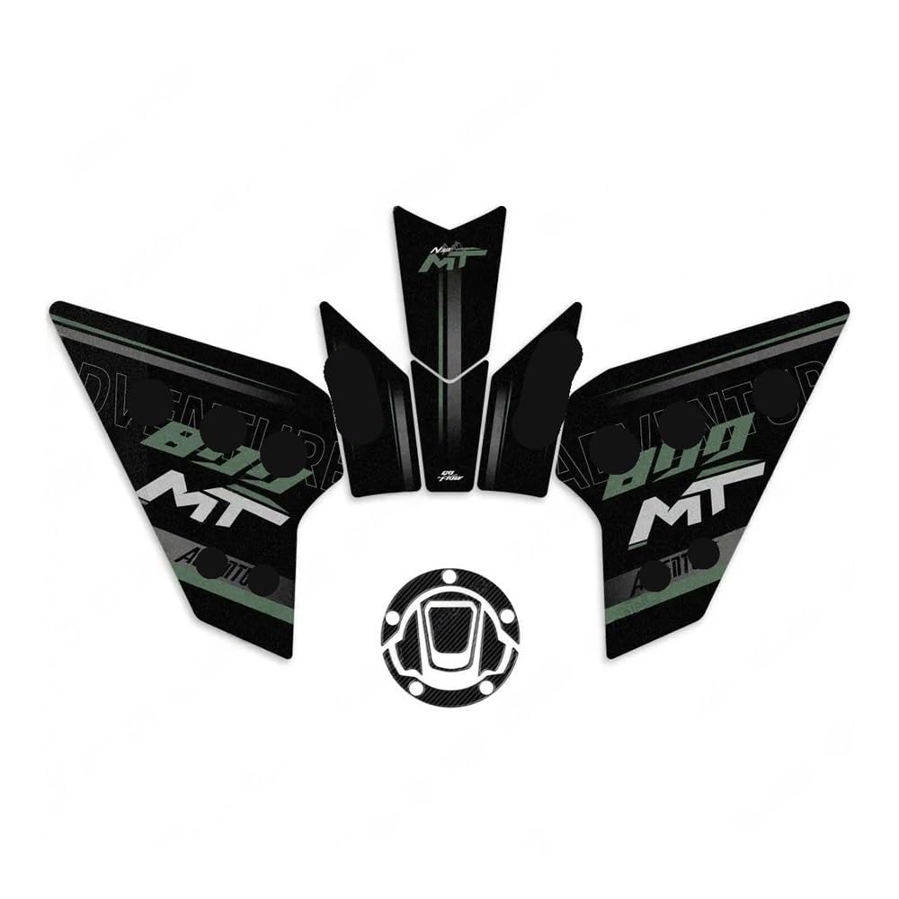 Genouillères motocross de traction et protection réservoir moto pour 800MT