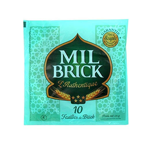 Feuilles de brick tunisienne Mil Brick lot de 4 paquets de 170g