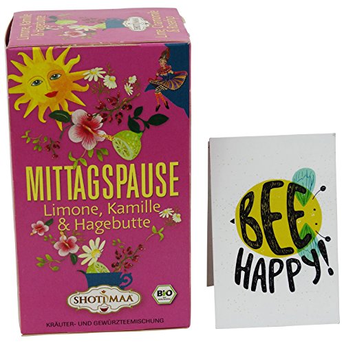 SHOTI MAA - Tisana Después de la Comida con Manzanilla, Mirto, Nuez Moscada - 16 filtros