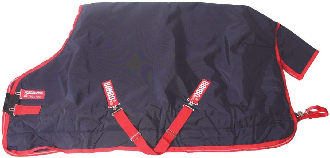 Rambo Original Turnout - Medium Weight - Navy,81