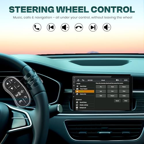 Image of Trony 9 inch Android 14 Car Stereo for Mahindra XUV300 | 4GB+64GB | CarPlay & Android Auto | Full HD Touch | WiFi | GPS | Bluetooth | DSP Sound | Reverse Camera | Frame | 1 Year Warranty