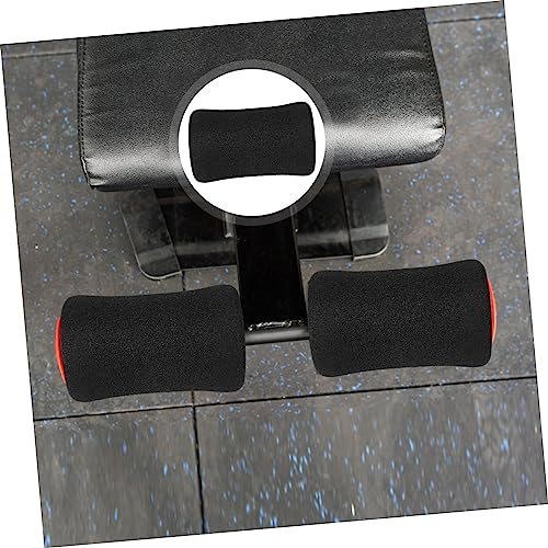 2 unidades de fundas de esponja para rodillo de ejercicio, almohadillas de espuma para gimnasio, recambio para rodillo de espuma, accesorio para tubo rodante y pies miniatura 5