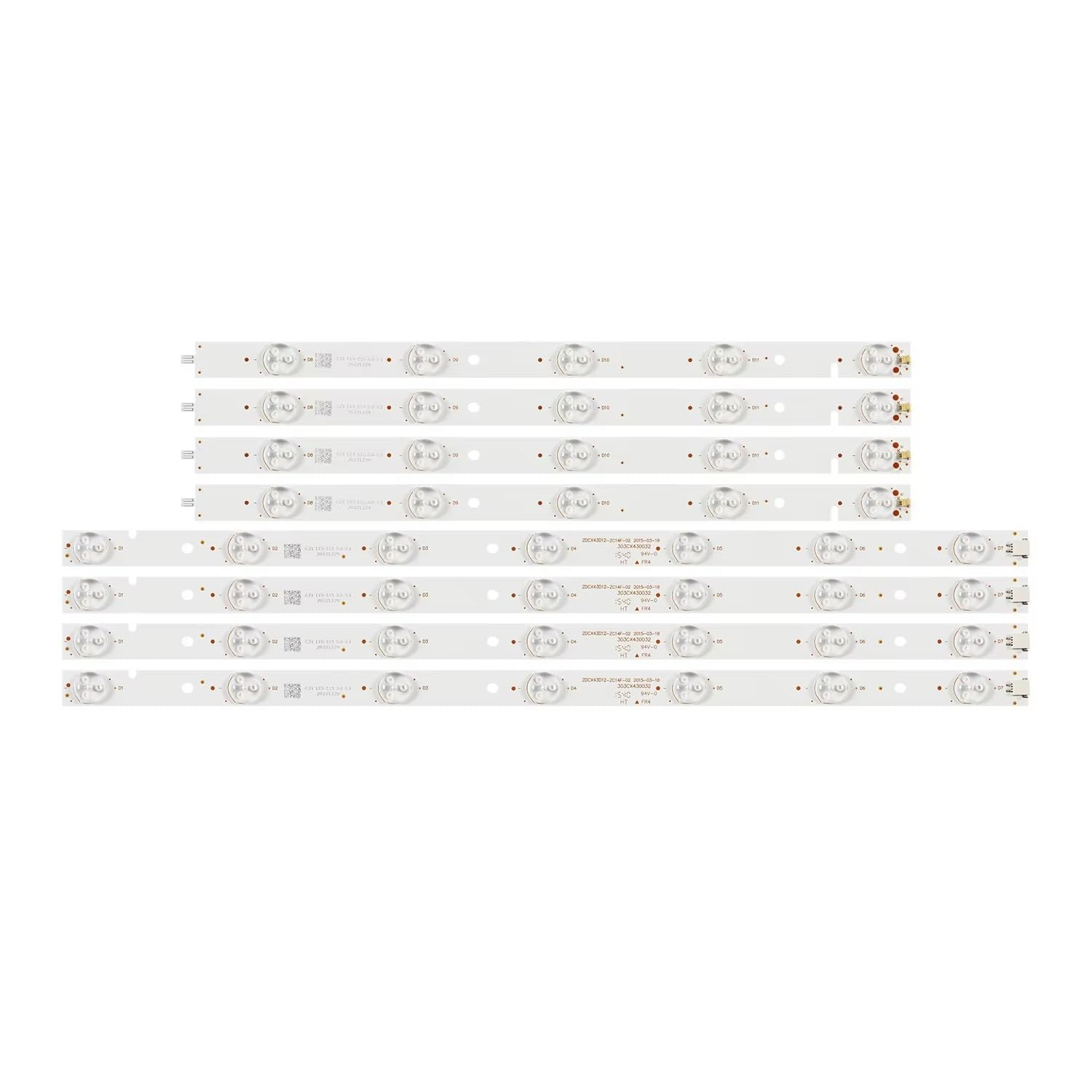 Tira de retroiluminación LED compatible con CX430M02 y 303CX430032