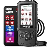 Mucar CDE900 OBD2 Scanner, Engine Fault Car Code Reader with Full OBD2 Functions, for All OBDII Protocol Cars Since 1996, Support to Expand 4 Systems Diagnostic Tool