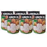 Aroy-D Thai Longan in Syrup (6 Pack, Total of 120oz)