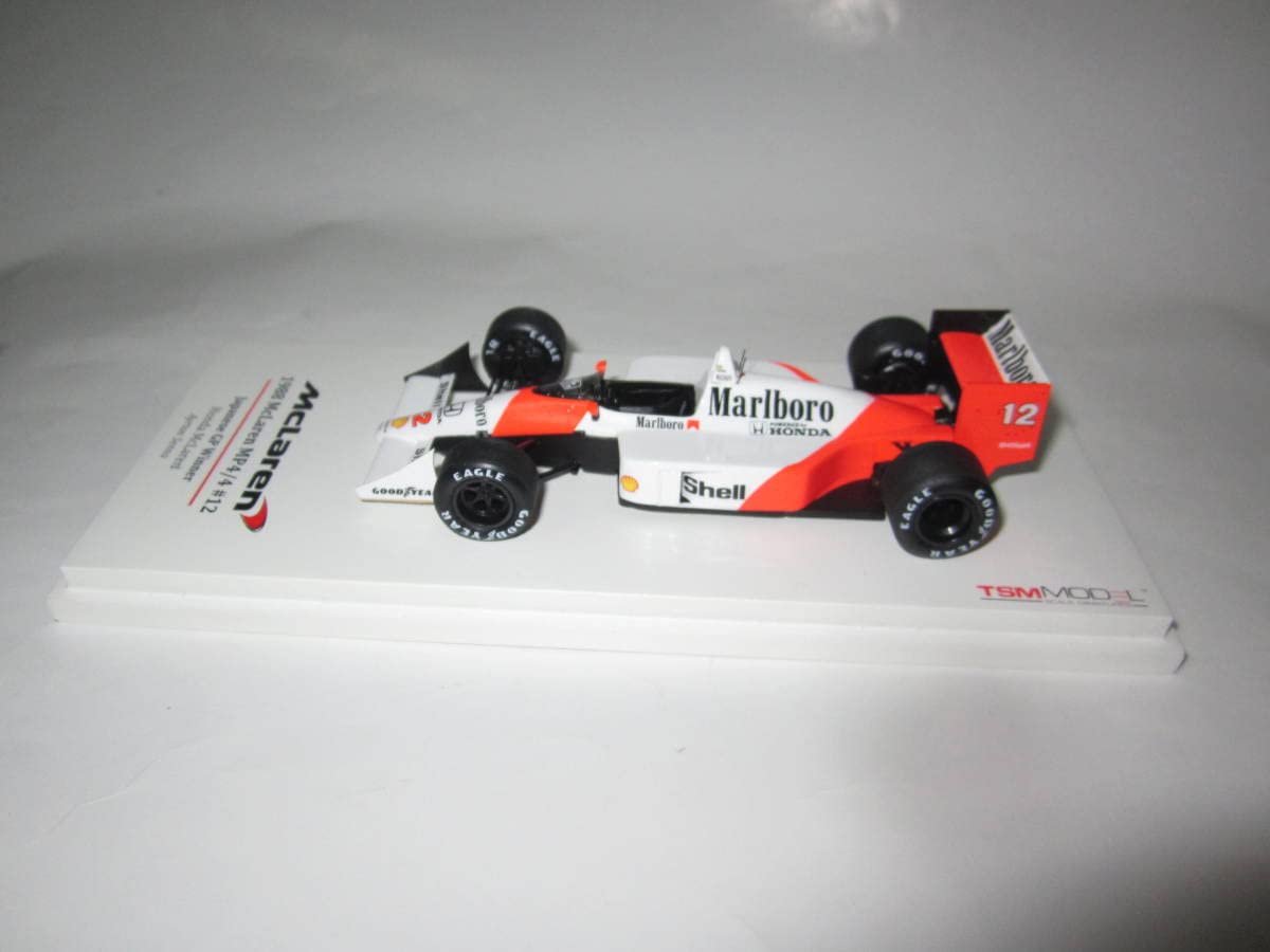 TSM 1/43 マクラーレン MP4/4 日本GP優勝 A.セナ