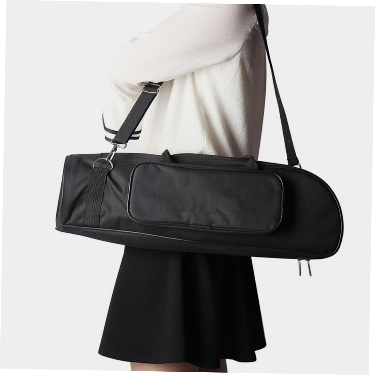 Funda para Trompeta de Oxford Negro Compartimentos y Asas
