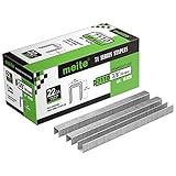 meite 22G71S38 22 Gauge 71 Series 3/8' Crown Wide 3/8' Leg Length Galvanized Staples for Upholstery Stapler 10,020 PCS/Box (1 Box)