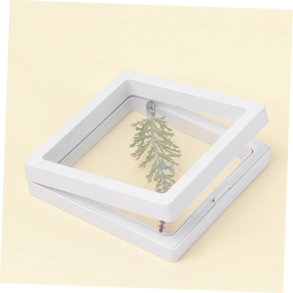 LIFKOME Plastic Pet Film Mini Display Case Nail Display 3d Floating Frame for Store Show Window