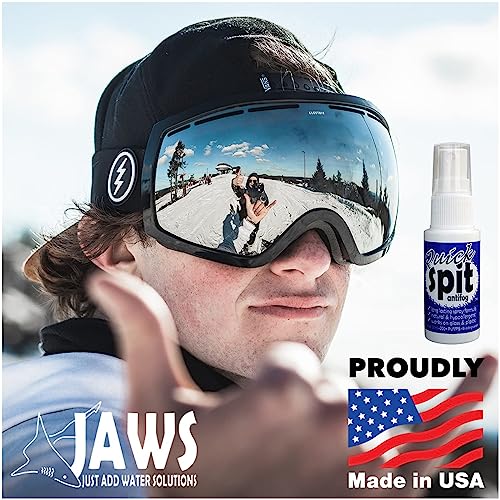 Jaws Quick Spit Spray Antivaho para Gafas de Natación, Máscara de Snorkel y Buceo, Fabricado en EE.UU. miniatura 4