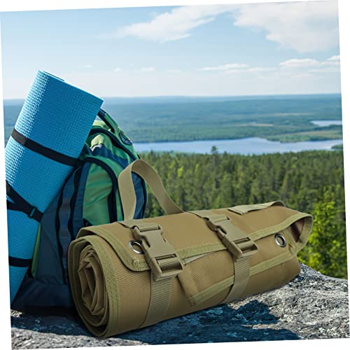 INOOMP Equipamento De Nylon Cáqui Para Acampamento