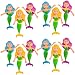 Rhode Island Novelty 12 Bendable Classic Mermaids Toy Party Favor Gift Costume Accessory