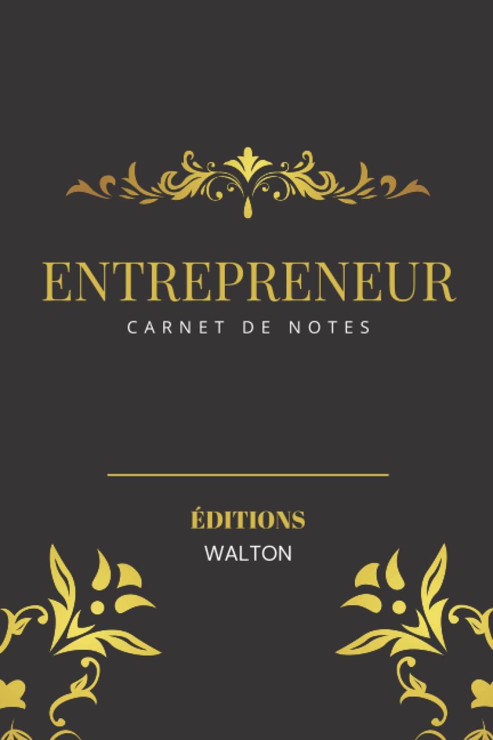 Carnet de Notes Pour Entrepreneur de 120 Pages | Carnet de Compte Recette - Dépense pour Micro BIC | Idéal pour un Business en Ligne | Design Luxe ... ou les microentrepreneurs (Comptabilité)