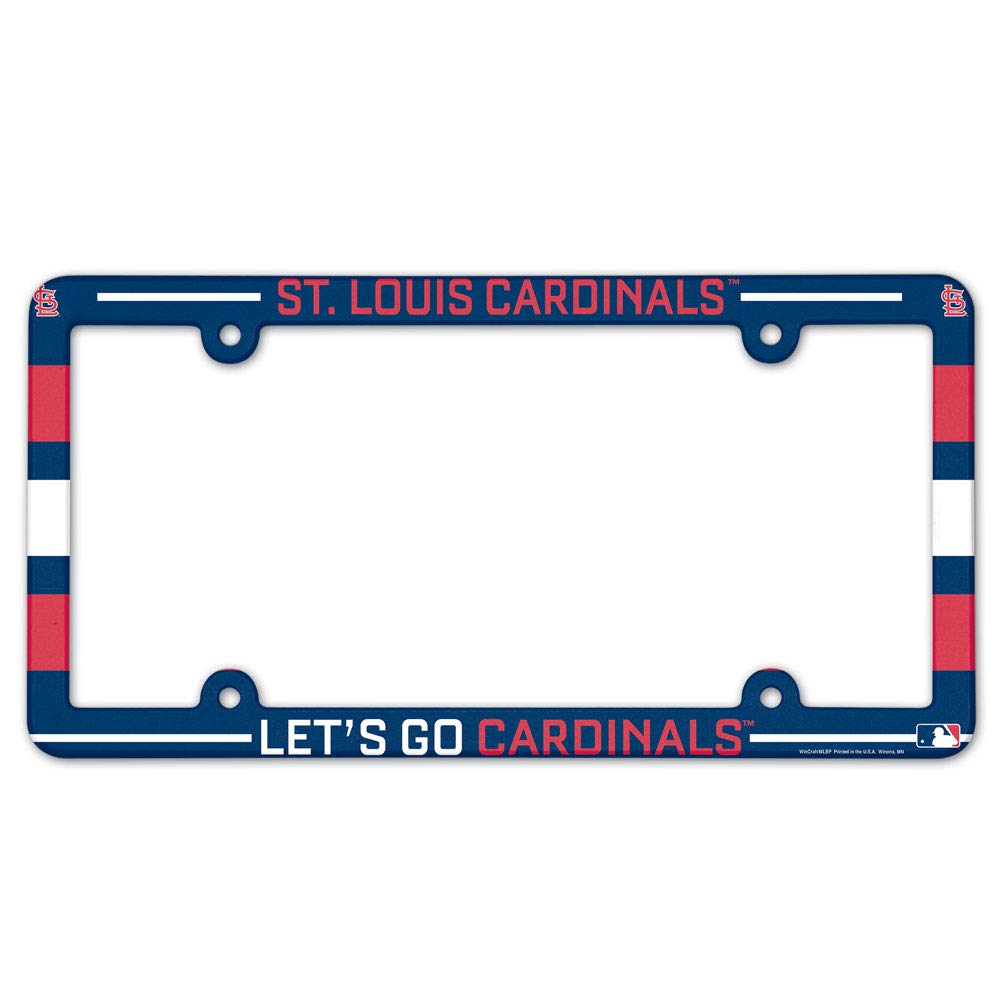 MLB St. Louis Cardinals LIC Plate Frame Full Color