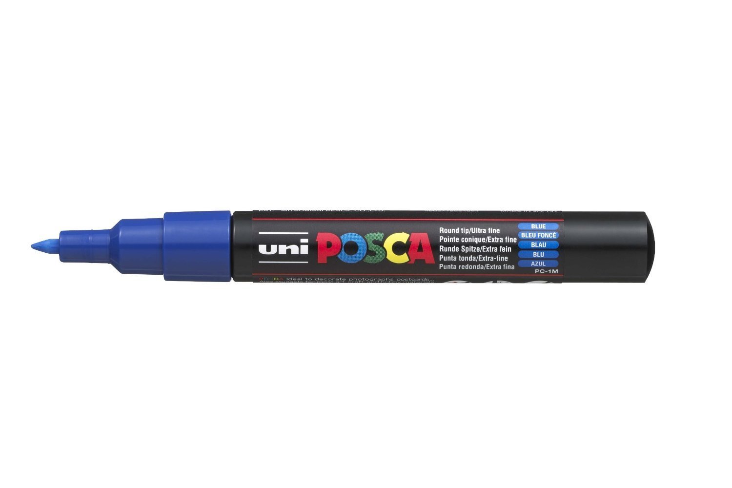 Amazon.com: Uni Posca Extra Fine Marker, Blue (PC1M.33