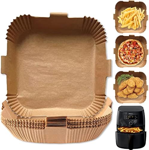 Ruayia Backpapier Für Heißluftfritteuse - 120 Stück, Antihaftend, Für Verschiedene Modelle
