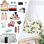 Weekender Bags for Women, AROME Large Travel Duffel Bag Waterproof Overnight Weekend Carry on Shoulder Bag Sports Gym Tote Bag with Wet Pocket Luggage Sleeve & Flight Approved