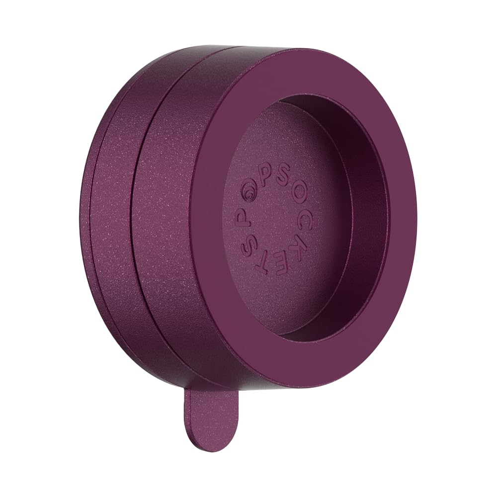 popsockets multi-surface suction mount, detachable surface mount, phone mount compatible with magsafe - red wine