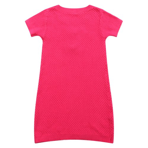 Richie House Little Girls' Spring Long Sweater Pull with Bows RH10623