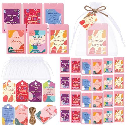 Image of Frienda 72 Pcs Mini Sanitizer Spray Bulk Travel Size Portable, Pocket, Pink