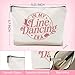 BARREEMO Line Dancer Gifts Dance Makeup Bag for Competition Dance Recital Gifts for Girls Birthday Christmas Gifts for Line Dancing Lover Dance Teams Dance Teacher Dance Stuff Cosmetic Bags