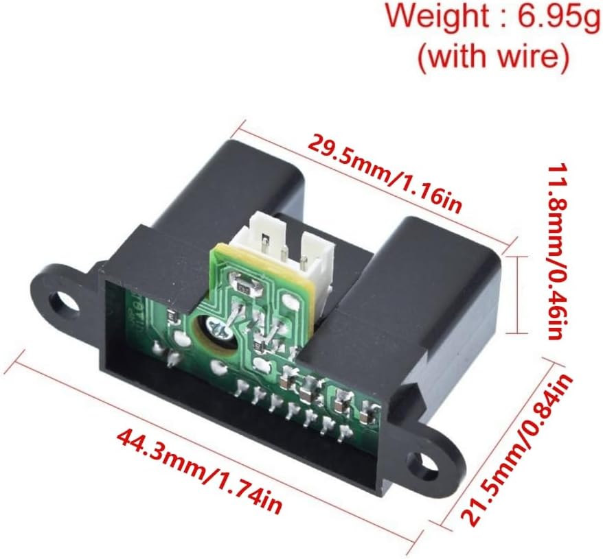 Infrareds Ranges Finders 20 150cm with Connection Cable for Industrial Automation and Safety Monitoring