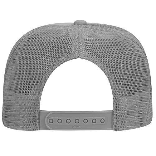 Image of OTTO Polyester Foam Front 5 Panel Pro Style Mesh Back Trucker Hat
