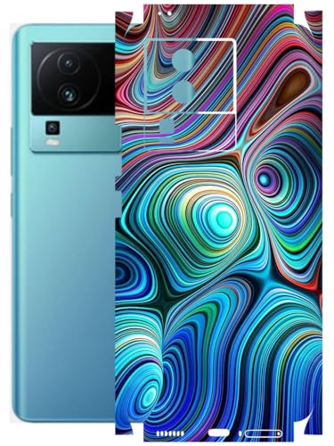 Image of AtOdds - Full Body Back Screen Guard Protector Film - Lamination Wrap Skin Sticker Compatible with IQOO NEO 7 PRO (5G) | Scratchproof Matte Finish (Water Paint)