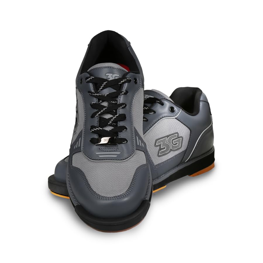 3G Racer Grey Mesh Right Handed Bowling Shoes3