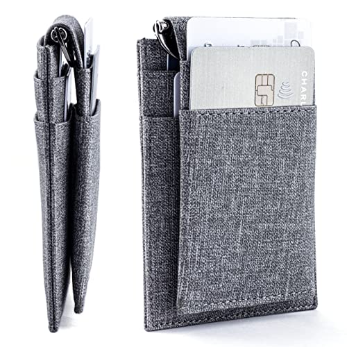 Dockem The Latcher and The Rȳd: The Modular Minimalist Capable Wallet(s) - (Synthetic Canvas Leather)